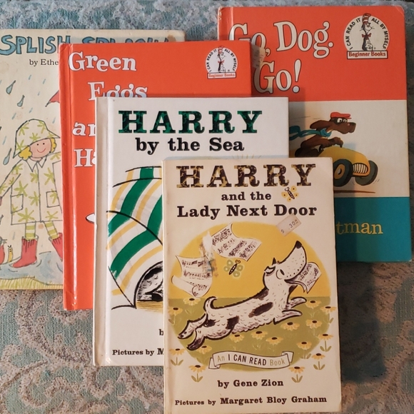 5 Vintage Children's books